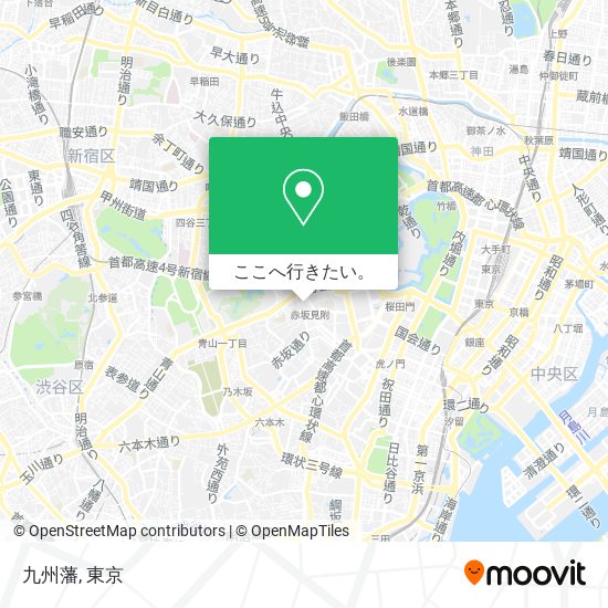 九州藩地図
