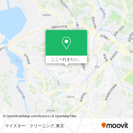 マイスター　クリーニング地図