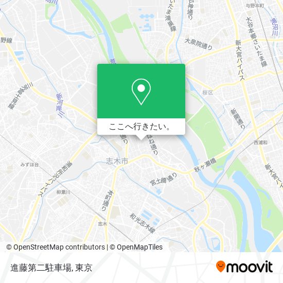 進藤第二駐車場地図