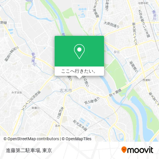 進藤第二駐車場地図