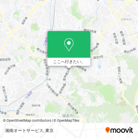 湘南オートサービス地図