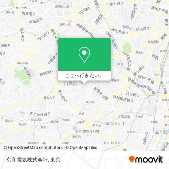 京和電気株式会社地図