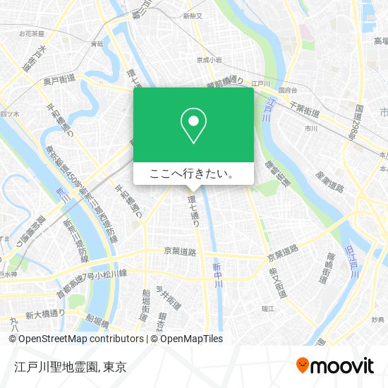 江戸川聖地霊園地図