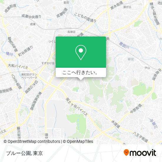 ブルー公園地図