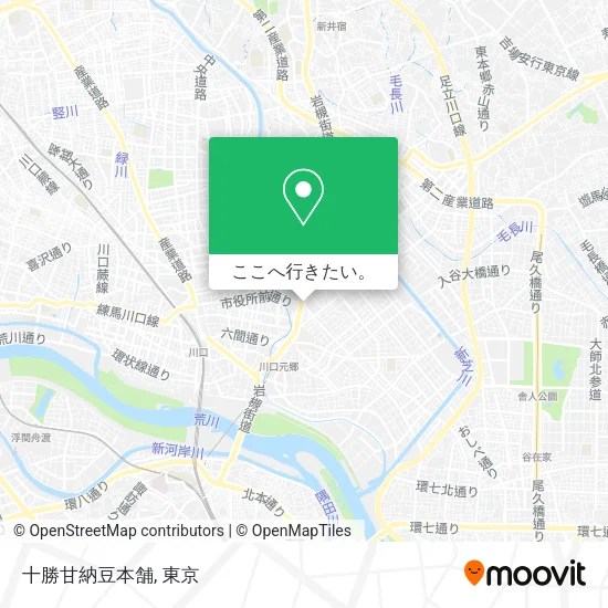 十勝甘納豆本舗地図