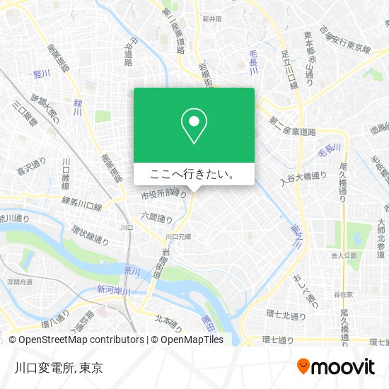 川口変電所地図