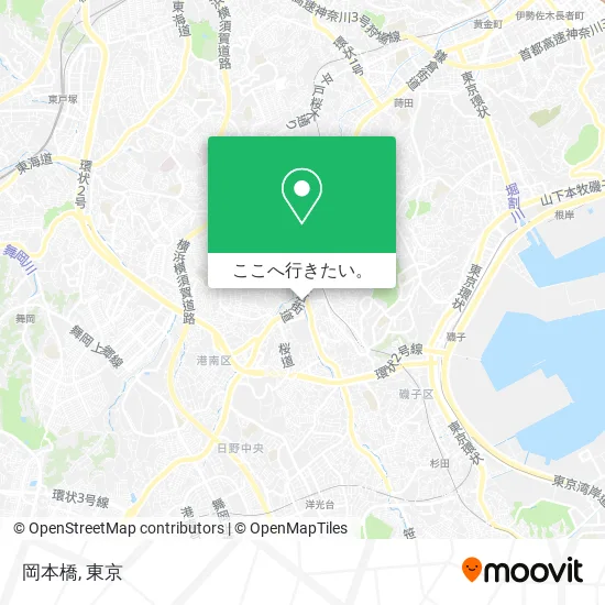 岡本橋地図