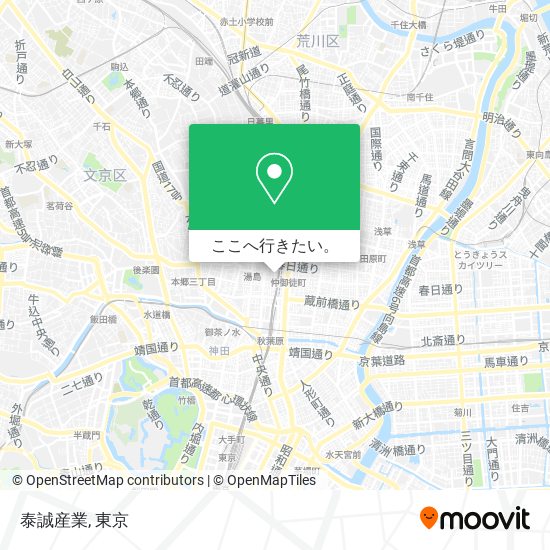 泰誠産業地図