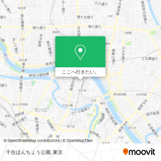 千住ほんちょう公園地図