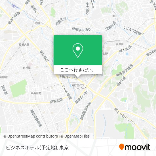 ビジネスホテル(予定地)地図