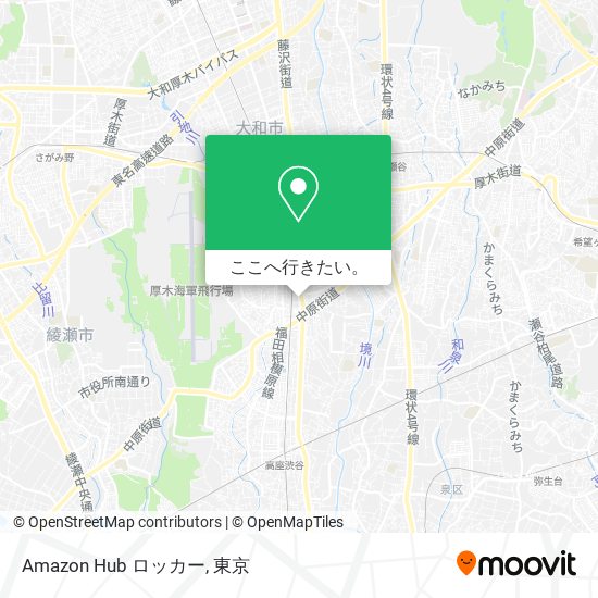 Amazon Hub ロッカー地図