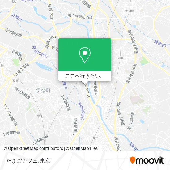 たまごカフェ地図