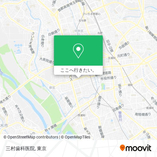 三村歯科医院地図