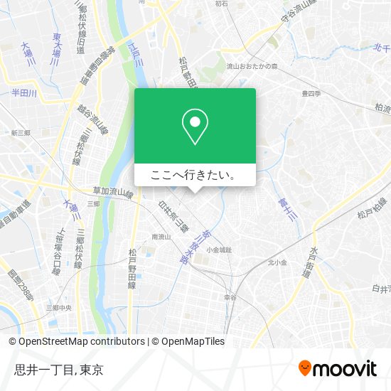 思井一丁目地図