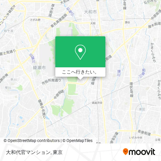 大和代官マンション地図