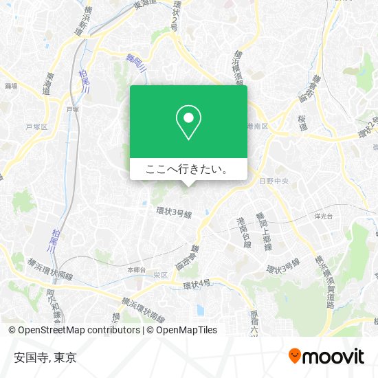 安国寺地図