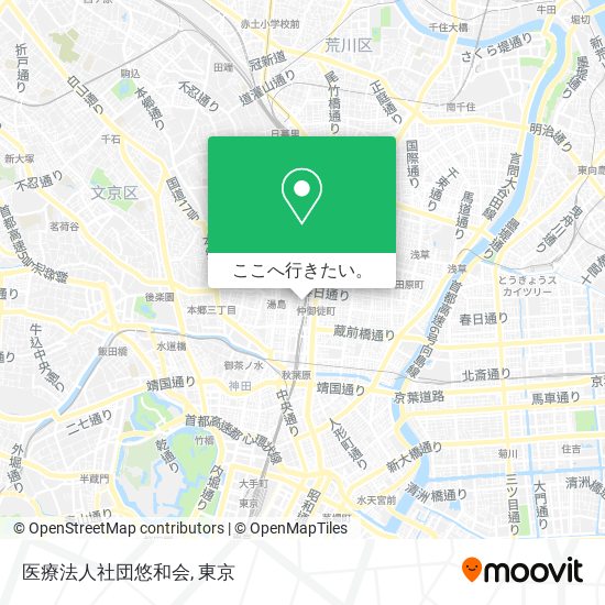 医療法人社団悠和会地図