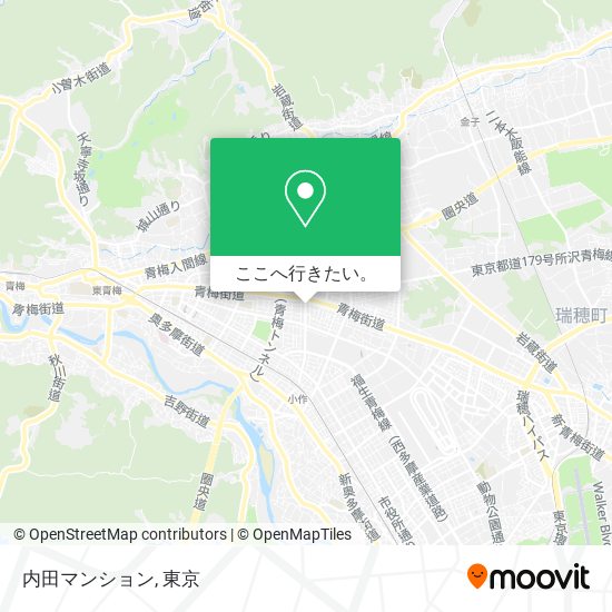 内田マンション地図