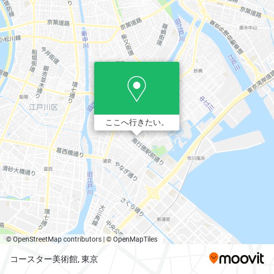 コースター美術館地図