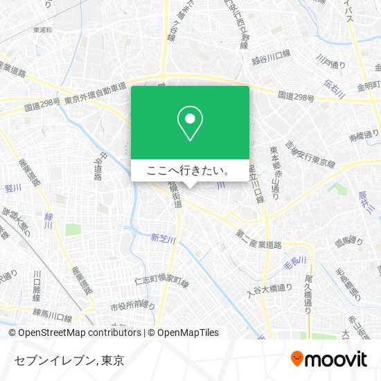 セブンイレブン地図