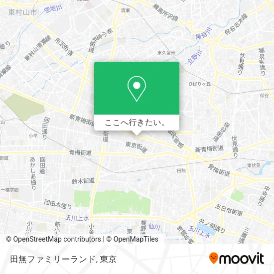 田無ファミリーランド地図