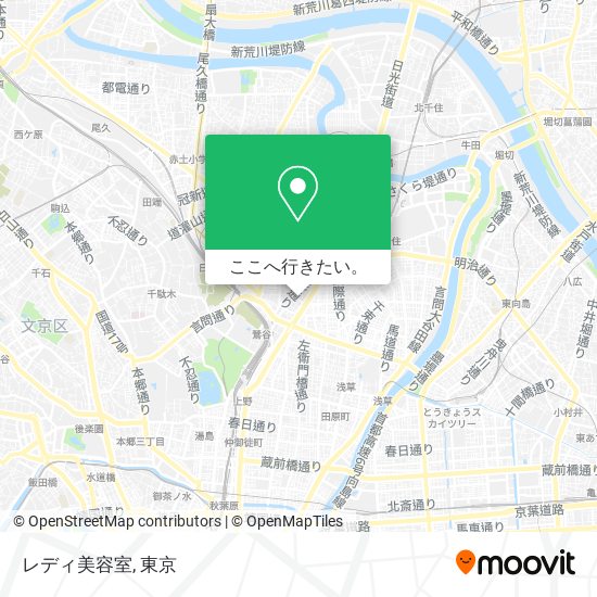 レディ美容室地図