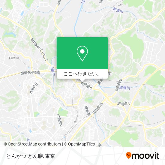 とんかつ とん膳地図