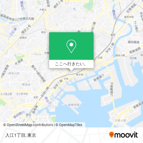 入江1丁目地図