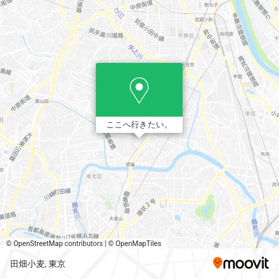 田畑小麦地図