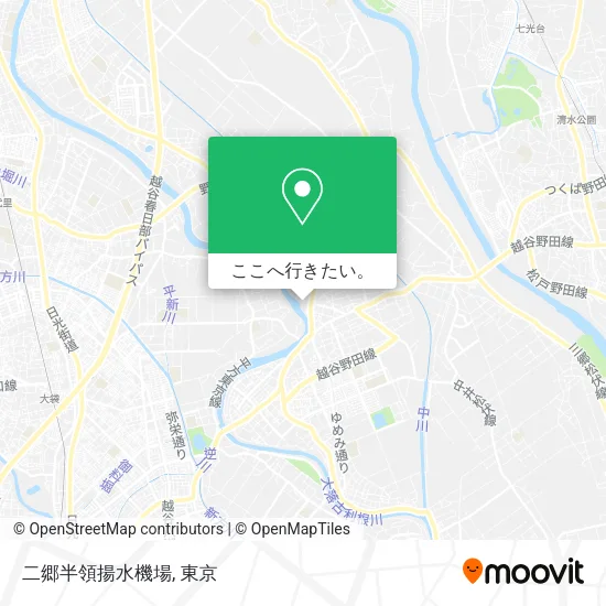 二郷半領揚水機場地図