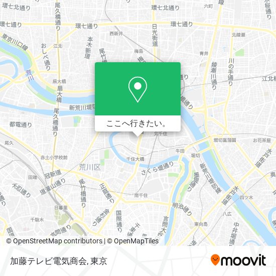 加藤テレビ電気商会地図