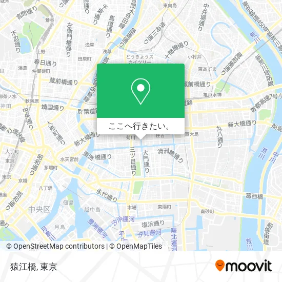 猿江橋地図