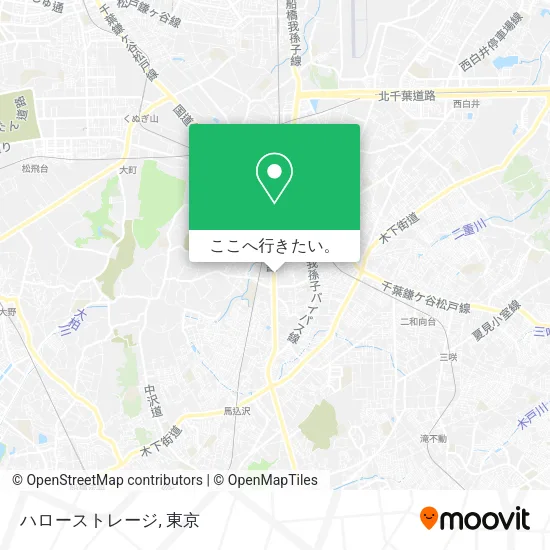ハローストレージ地図
