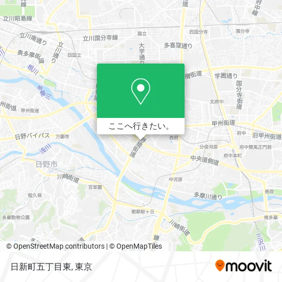 日新町五丁目東地図