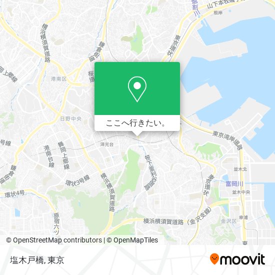 塩木戸橋地図