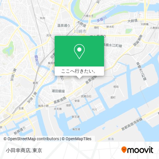 小田幸商店地図