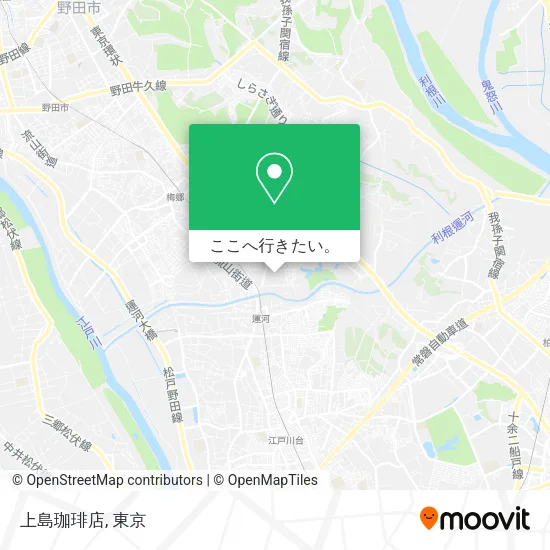 上島珈琲店地図