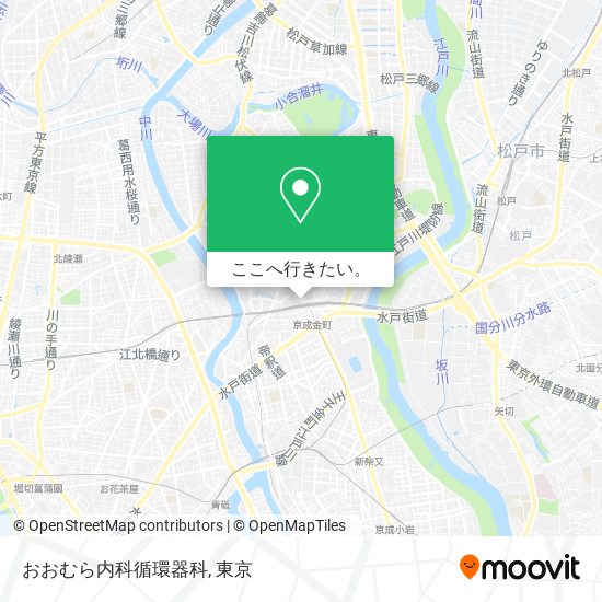 おおむら内科循環器科地図