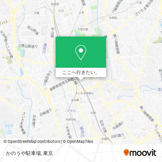 かのうや駐車場地図