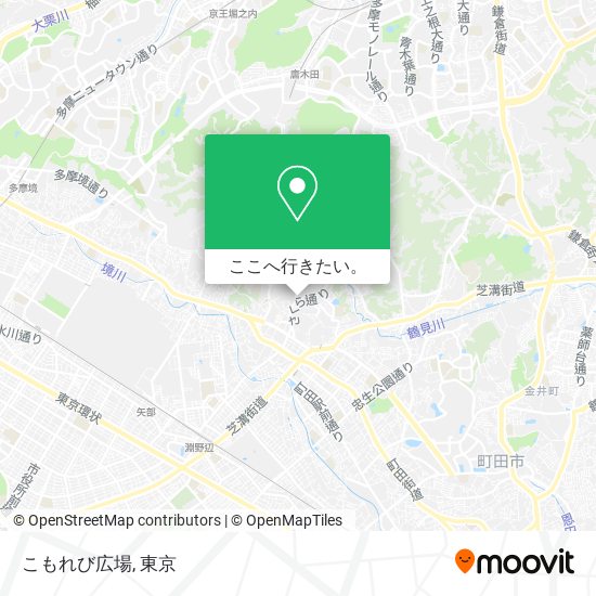 こもれび広場地図