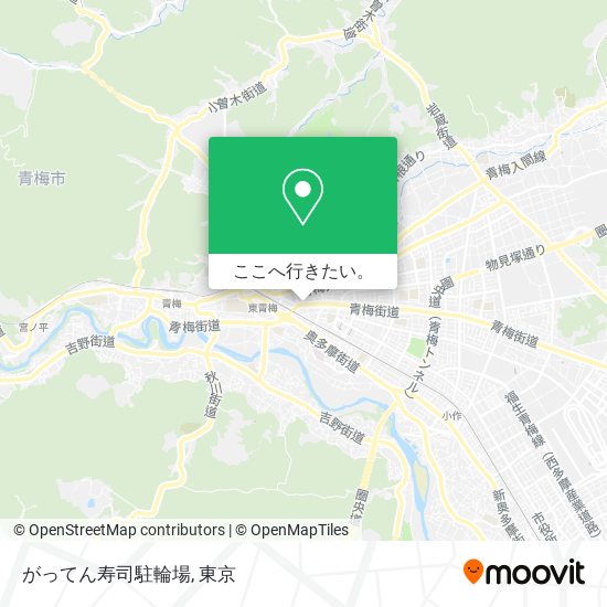 がってん寿司駐輪場地図