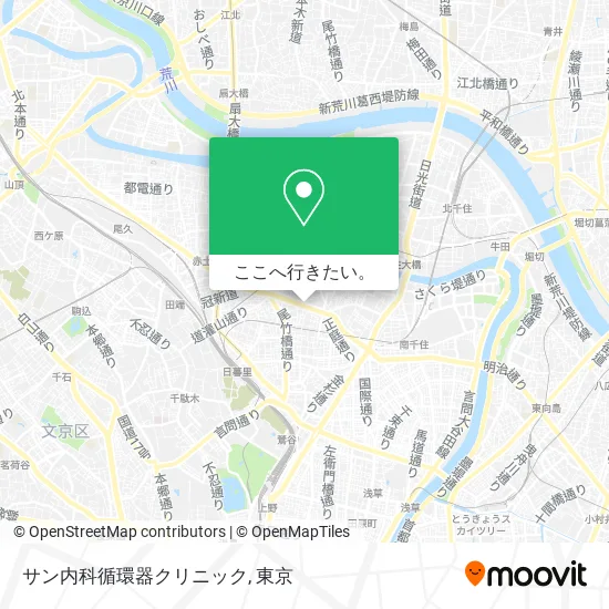 サン内科循環器クリニック地図