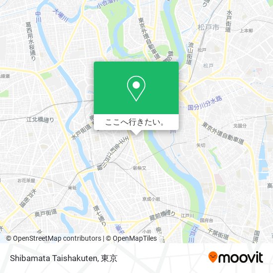 Shibamata Taishakuten地図
