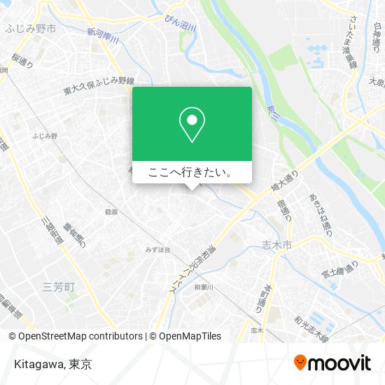 Kitagawa地図