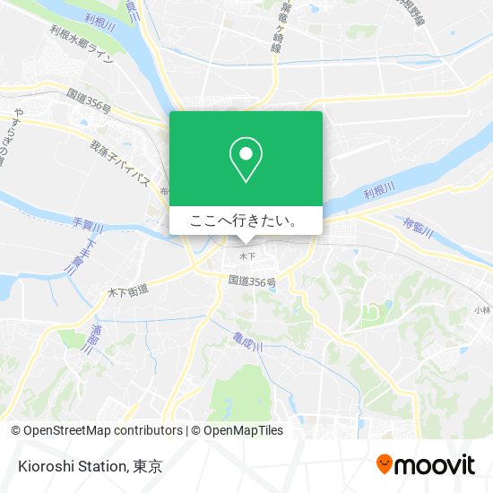 Kioroshi Station地図