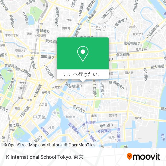 K International School Tokyo地図