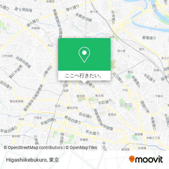 Higashiikebukuro地図