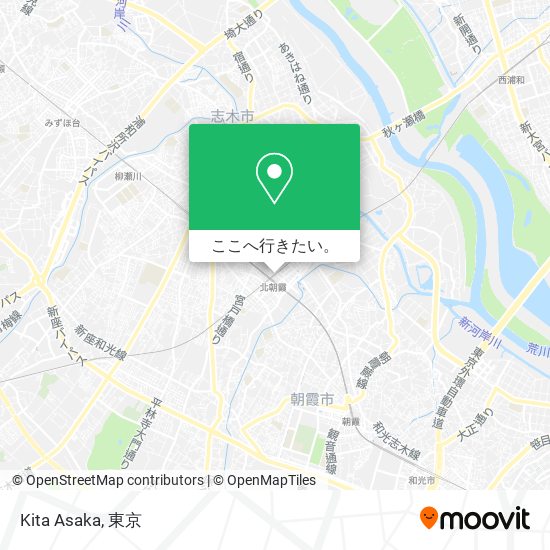 Kita Asaka地図