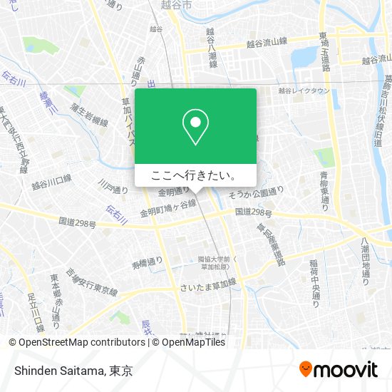 Shinden Saitama地図
