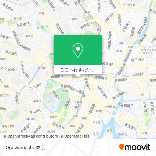 Ogawamachi地図